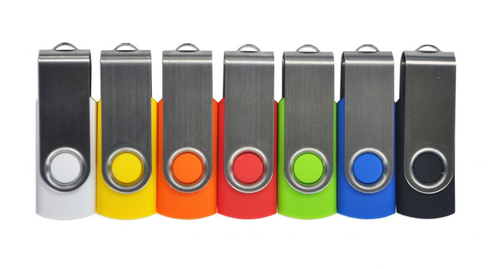 Land med statsborgerskab tåge kul Branded Twister USB Flash Drive
